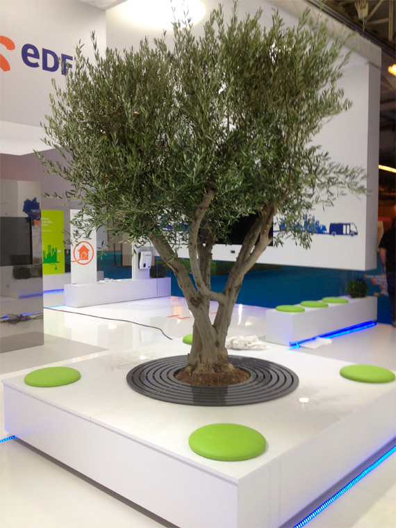 stand edf mondial décoration