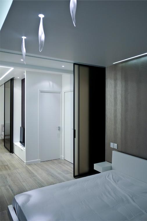 Rénovation appartement design Paris chambre