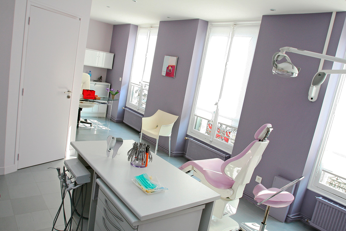 Aménagement cabinet d'orthodontie bureau region parisienne